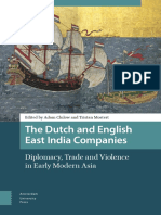 The Dutch and English East India Companies: Diplomacy, Trade and Violence in Early Modern Asia