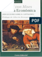 E.miseS Politica Economica Seis Lecciones Sobre El Capitalismo