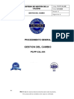 PG-PP-CAL-005 Gestion Del Cambio Rev 1 141120