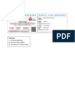 Wallet Size CPR Card For Eportfolio