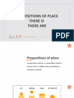 Prepositions of Place There Is There Are