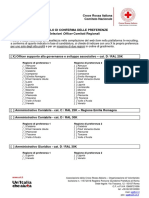 Selezione Officer Comitati Regionali - Modulo Di Conferma Preferenze