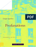 In prise of Profanations - Giorgio Agamben