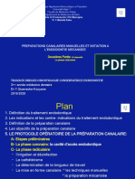 2 - TD Préparations Canalaires Manuelles Et Initiation À Lendodontie Mécanisée Deuxième Partie