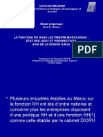 C-3-4 Suite Presentation Enquete FRH Dans Les Pme-Pmi Marocaines