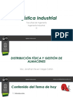 Logistica Industrial - DISTRIBUCIÓN FÍSICA Y GESTIÓN DE ALMACENES