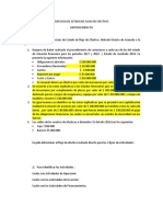 Ejercicio de Estado de Flujo de Efectivo