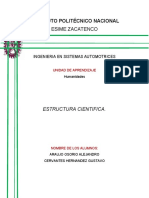 Estructura Cientifica