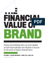 The Financial Value of Brand