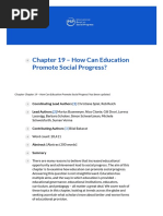 Chapter 19 - How Can Education Promote Social Progress?