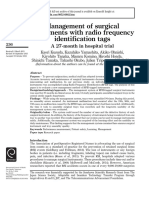 Management of Surgical Instruments With Radio Frequency Identification Tags