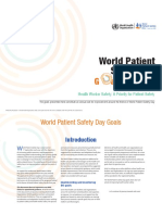 World Patient Safety Day: Health Worker Safety: A Priority For Patient Safety