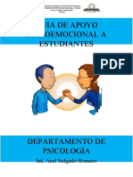 Guía de Soporte Socioemocional