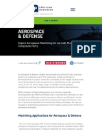 Aerospace Machining, Aircraft Plastic - AIP Precision Machining