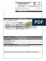 Registro de Identificação, Análise e Avaliação de Riscos