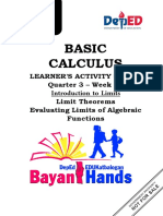 G11 - Q3 - LAS - Week1 - L1.2-1.3 - Basic Calculus