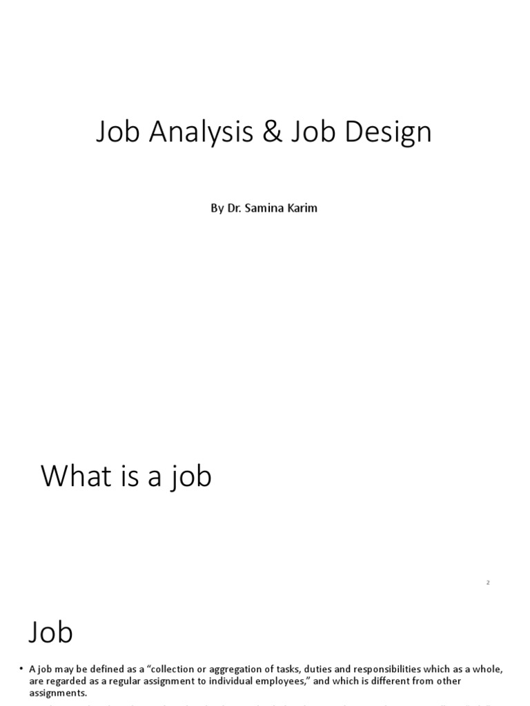 Importance of Job Evaluation Explained | PDF | Employment | Human Nature