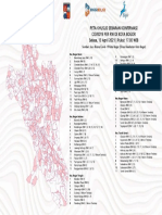 Peta Khusus Sebaran Konfirmasi Positif Covid19 RW Kota Bogor 13 April 2021