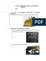 Evaluacion Tecnicas de Operación Aplicado A Tractores de Cadenas