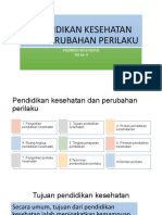 TM 4. Pendidikan Kesehatan Dan Perubahan Perilaku