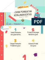 KELAS 7 - (5) Teknik Pembuatan Kerajinan Kertas