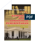 Konstruksi Hukum Administrasi Pemerintahan