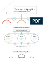 Linear Flowchart Infographics by Slidesgo