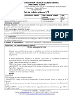 GUIA DE LENGUAJE CLEI 5 Semana Del 19 Al 23 de Abril Evaluacion