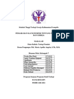 Teologi Feminis - Makalah Kelompok 7