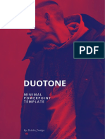Duotone: Minimal Powerpoint Template