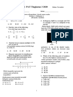 Clon PAT PT3 2020 Terkini PDPR