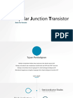 Bipolar Junction Transistor PDF