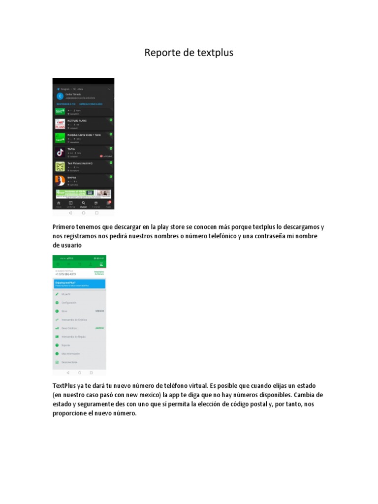 Centro De Ayuda De Textplus , textPlus Help Center – RXFRF