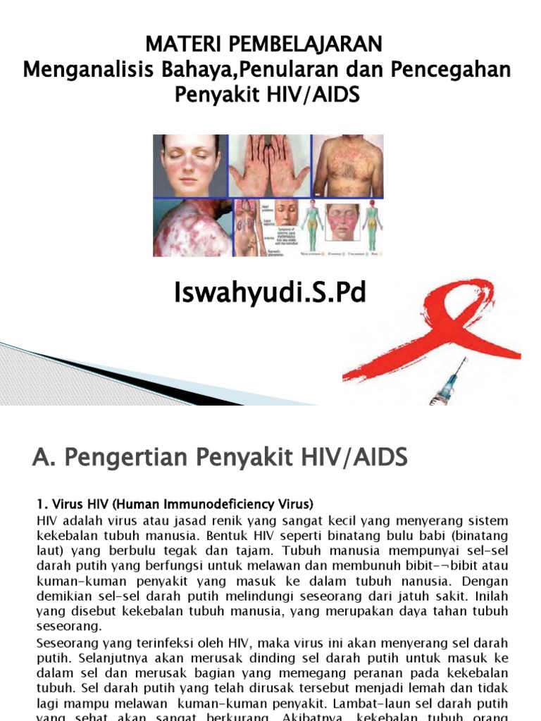 Kelas 11 Bab 10 Materi Hiv Aids | PDF | Pengembangan Diri | Kesehatan ...