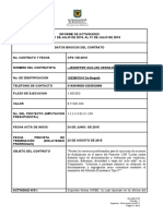 Informe de Actividades ALCALDIA de USME