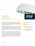 Pmg5617Ga: Dual-Band Wireless Ac/N Gpon Hgu With 4-Port Gbe Lan