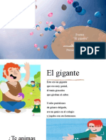 Poema El Gigante