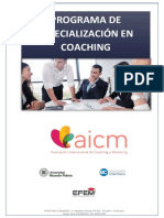 Coaching Internacional 2017 - Contenido