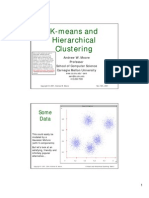 K-Means and Hierarchical Clustering: Some Data