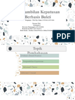 Pengambilan Keputusan Berbasis Bukti