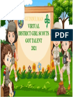 Virtual District Girl Scouts Got Talent 2021: Guindulman