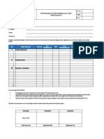 Formulir Penyerahan & Pengembalian Inventaris