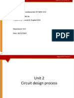 Subject Name: Fundamentals of CMOS VLSI Subject Code: 10EC56 Prepared By: Aswini N, Praphul M N