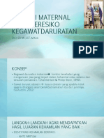 Kondisi Maternal Yang Beresiko Kegawatdaruratan