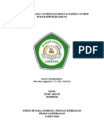 Makalah Tentang Covid19 Dan Identas Pasien Covid19 Boleh Dipublikasikan Oleh Titik Ariati