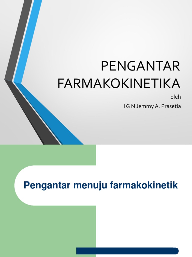 Farmakokinetika Pdf