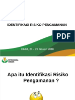 Materi Workshop Identifikasi Risiko Tujuan Sasaran Dan Program Kerja Pengamanan