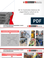 UC 4 Controles Básicos de Seguridad y Salud en La Construcción