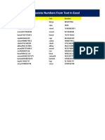 Trick#83: How To Separate Numbers From Text in Excel