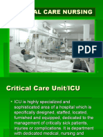 1. Critical Care- Introduction Concept